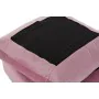 Poggiapiedi DKD Home Decor Rosa Poliestere Moderno (55 x 55 x 30 cm) di DKD Home Decor, Ottomane e poggiapiedi - Rif: S303318...