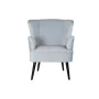 Fauteuil DKD Home Decor Noir Métal Bleu ciel (76 x 76 x 82 cm) de DKD Home Decor, Chaises - Réf : S3033190, Prix : 253,00 €, ...