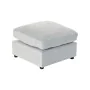 Footrest DKD Home Decor Wood Polyester Celeste Modern (55 x 55 x 35 cm) by DKD Home Decor, Footstools & Ottomans - Ref: S3033...