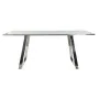 Dining Table DKD Home Decor Crystal Steel Dark grey (180 x 90 x 76 cm) by DKD Home Decor, Dining Tables - Ref: S3033197, Pric...