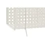 Magazine rack DKD Home Decor Natural Metal White wicker (36,5 x 15 x 41 cm) by DKD Home Decor, Magazine Files - Ref: S3033227...