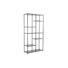 Shelves DKD Home Decor Black Metal (90 x 33 x 180 cm) by DKD Home Decor, Standing Shelf Units - Ref: S3033244, Price: 155,12 ...