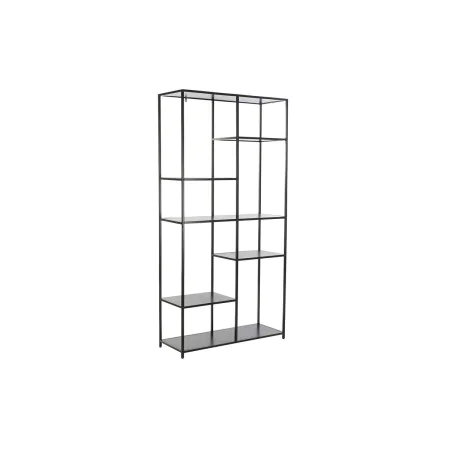 Shelves DKD Home Decor Black Metal (90 x 33 x 180 cm) by DKD Home Decor, Standing Shelf Units - Ref: S3033244, Price: 137,75 ...