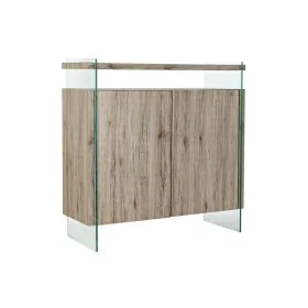 Sideboard DKD Home Decor Natural MDF Tempered Glass (120 x 44 x 120 cm) by DKD Home Decor, Sideboards - Ref: S3033248, Price:...