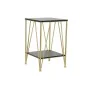 Mesa de apoio DKD Home Decor 41 x 41 x 63,5 cm Preto Dourado Metal Madeira de DKD Home Decor, Jogos de móveis - Ref: S3033268...