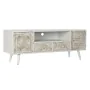 Mobile TV DKD Home Decor 136 x 40,5 x 52 cm Abete Beige Bianco Legno MDF di DKD Home Decor, Tavoli e porta TV - Rif: S3033284...