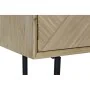 Credenza DKD Home Decor Abete Naturale Nero Metallo MDF (120 x 35 x 86 cm) di DKD Home Decor, Credenze e buffet - Rif: S30332...