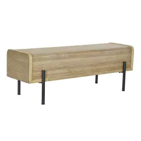 Bench DKD Home Decor Natural Wood Metal 120 x 40 x 43 cm by DKD Home Decor, Chairs - Ref: S3033297, Price: 216,77 €, Discount: %