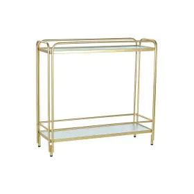 Carrello da Portata DKD Home Decor Dorato Metallo Cristallo 80 x 28 x 81 cm di DKD Home Decor, Carrelli da portata - Rif: S30...