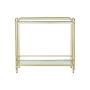 Mueble Camarera DKD Home Decor Dorado Metal Cristal 80 x 28 x 81 cm de DKD Home Decor, Carros de servicio - Ref: S3033310, Pr...