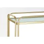 Mueble Camarera DKD Home Decor Dorado Metal Cristal 80 x 28 x 81 cm de DKD Home Decor, Carros de servicio - Ref: S3033310, Pr...