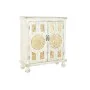 Aparador DKD Home Decor Branco Dourado Abeto Madeira MDF 93,5 x 36,5 x 110 cm de DKD Home Decor, Armários e aparadores - Ref:...