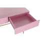 Ingresso DKD Home Decor Rosa Dorato Metallo Legno di mango Moderno (90 x 45 x 74 cm) di DKD Home Decor, Tavoli - Rif: S303333...