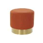 Poggiapiedi DKD Home Decor Dorato Metallo Terracotta 45 x 45 x 40 cm di DKD Home Decor, Ottomane e poggiapiedi - Rif: S303333...