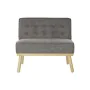 Poltrona DKD Home Decor 80 x 66 x 72 cm Abete Legno Marrone Grigio scuro di DKD Home Decor, Sedie - Rif: S3033348, Prezzo: 17...