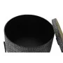 Mesa auxiliar DKD Home Decor Plateado Negro Metal MDF (45 x 45 x 39 cm) de DKD Home Decor, Mesas - Ref: S3033352, Precio: 61,...