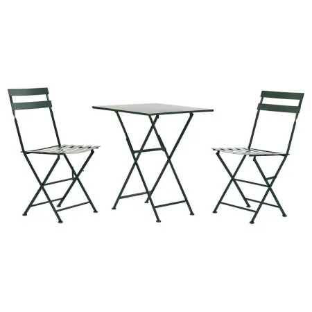 Table set with 2 chairs DKD Home Decor Metal 87 cm 60 x 60 x 75 cm by DKD Home Decor, Dining Tables - Ref: S3033392, Price: 1...