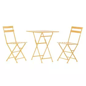 Tavolo con 2 sedie DKD Home Decor 87 cm 60 x 60 x 75 cm di DKD Home Decor, Set di mobili - Rif: S3033393, Prezzo: 119,09 €, S...