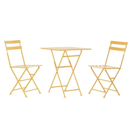 Table set with 2 chairs DKD Home Decor 87 cm 60 x 60 x 75 cm by DKD Home Decor, Garden Furniture Sets - Ref: S3033393, Price:...