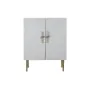 Mobiliário Auxiliar DKD Home Decor BAR Dourado Branco Ferro Madeira de mangueira (85 x 45 x 110 cm) de DKD Home Decor, Armári...