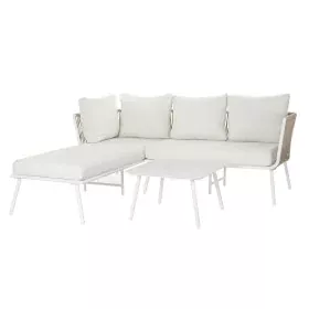 Divano da Giardino DKD Home Decor Beige Alluminio Corda 196 x 75 x 68,5 cm di DKD Home Decor, Divani - Rif: S3033403, Prezzo:...