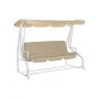 Banco DKD Home Decor Beige Columpio Poliéster Acero (210 x 120 x 164 cm) de DKD Home Decor, Bancos - Ref: S3033416, Precio: 2...