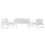 Sofá de Jardín DKD Home Decor Blanco Aluminio 78 cm 184 x 72 x 78 cm de DKD Home Decor, Sofás - Ref: S3033436, Precio: 1,00 €...