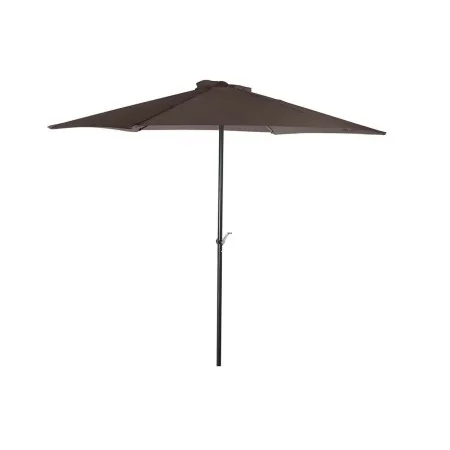 Parasol DKD Home Decor Marron Noir Polyester Acier (300 x 300 x 250 cm) de DKD Home Decor, Parasols - Réf : S3033437, Prix : ...