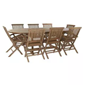 Tisch-Set mit Stühlen DKD Home Decor 90 cm 180 x 120 x 75 cm von DKD Home Decor, Gartenmöbel-Sets - Ref: S3033458, Preis: 1,0...