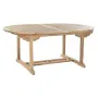 Mesa de Comedor DKD Home Decor Marrón Extensible Teca (180 x 120 x 75 cm) de DKD Home Decor, Mesas de comedor - Ref: S3033461...