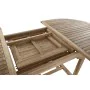 Mesa de Comedor DKD Home Decor Marrón Extensible Teca (180 x 120 x 75 cm) de DKD Home Decor, Mesas de comedor - Ref: S3033461...