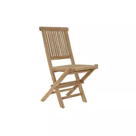 Garden chair DKD Home Decor Brown 57 x 47 x 90 cm Teak (57 x 47 x 90 cm) by DKD Home Decor, Garden Dining Chairs - Ref: S3033...