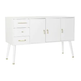 Buffet DKD Home Decor Blanc Crème Naturel Métal Bois de paulownia 120 x 40 x 78,5 cm de DKD Home Decor, Buffets, crédences et...