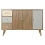 Anrichte DKD Home Decor Weiß Creme natürlich Metall Paulonia-Holz 120 x 40 x 78,5 cm von DKD Home Decor, Buffets - Ref: S3033...