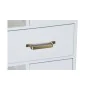 Caisson à Tiroirs DKD Home Decor Naturel Métal Blanc Crème Mélamine (76 x 34 x 94 cm) de DKD Home Decor, Commodes - Réf : S30...