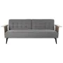 Canapé Convertible DKD Home Decor Marron Gris Métal Urbaine 203 x 87 x 81 cm de DKD Home Decor, Canapés et divans - Réf : S30...