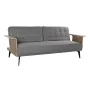 Canapé Convertible DKD Home Decor Marron Gris Métal Urbaine 203 x 87 x 81 cm de DKD Home Decor, Canapés et divans - Réf : S30...