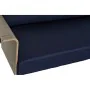 Divano Letto DKD Home Decor Azzurro Marrone Nero Metallo Moderno Città 203 x 87 x 81 cm di DKD Home Decor, Divani - Rif: S303...