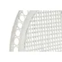 Poltrona da giardino DKD Home Decor Bianco Poliestere Metallo 30 x 40 cm 96 x 66 x 145 cm 96 x 66 x 140 cm di DKD Home Decor,...