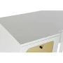 Secretária DKD Home Decor Abeto Branco Rotim (140 x 50 x 76 cm) de DKD Home Decor, Secretárias e mesas para computador - Ref:...