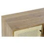 Móvel de TV DKD Home Decor Castanho 140 x 38 x 53 cm Abeto Natural Rotim de DKD Home Decor, Mesas e suportes para TV - Ref: S...