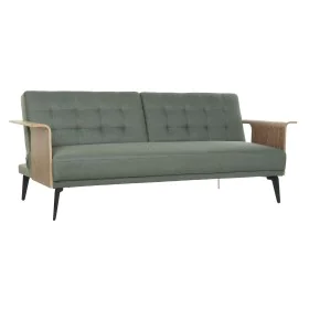 Sofá-cama DKD Home Decor 203 x 87 x 81 cm Preto Metal Castanho Verde de DKD Home Decor, Sofás - Ref: S3033523, Preço: 391,69 ...