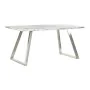 Mesa de Jantar DKD Home Decor Aço Branco 160 x 90 x 76 cm Madeira MDF de DKD Home Decor, Jogos de móveis - Ref: S3033541, Pre...