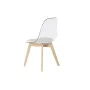 Chaise de Salle à Manger DKD Home Decor Blanc Transparent Naturel 54 x 47 x 81 cm de DKD Home Decor, Chaises - Réf : S3033602...