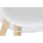 Cadeira de Sala de Jantar DKD Home Decor Branco Transparente Natural 54 x 47 x 81 cm de DKD Home Decor, Cadeiras - Ref: S3033...