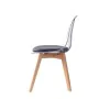 Chaise de Salle à Manger DKD Home Decor Noir Multicouleur Naturel 30 x 40 cm 54 x 47 x 81 cm de DKD Home Decor, Chaises - Réf...