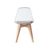 Chaise de Salle à Manger DKD Home Decor Beige Bois Polycarbonate 54 x 47 x 81 cm de DKD Home Decor, Chaises - Réf : S3033604,...