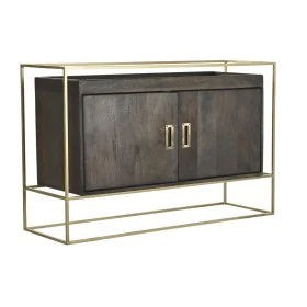 Buffet DKD Home Decor Marron Métal Bois de manguier 122 x 38 x 76 cm de DKD Home Decor, Buffets, crédences et vaisseliers - R...