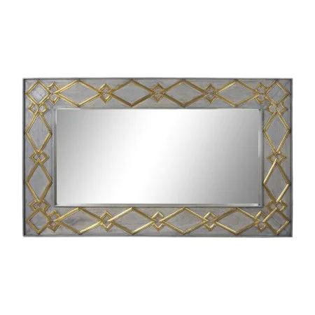 Espelho de parede DKD Home Decor Cinzento Dourado Madeira de mangueira (154 x 5 x 92 cm) de DKD Home Decor, Espelhos de pared...