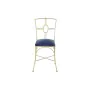 Cadeira de Sala de Jantar DKD Home Decor Azul Dourado 45 x 42 x 88,5 cm de DKD Home Decor, Cadeiras - Ref: S3033631, Preço: 1...